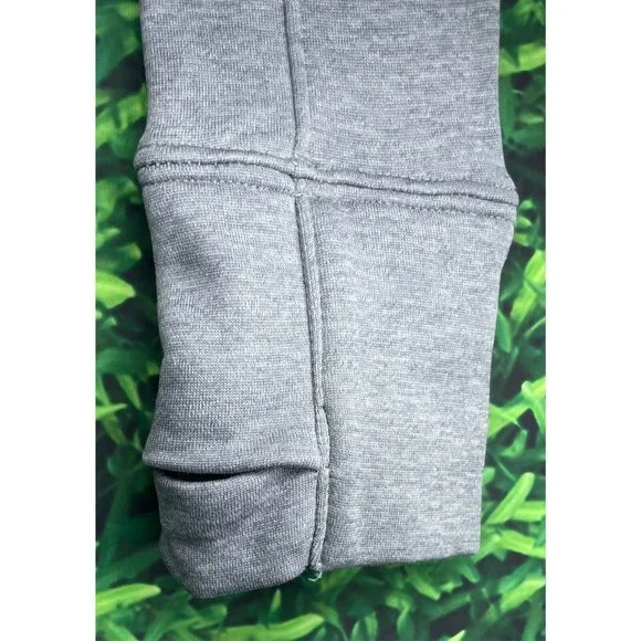 Atlanta Braves MLB Baseball Women’s XS Gray Mock Neck Sweatshirt Pullover - Picture 3 of 4